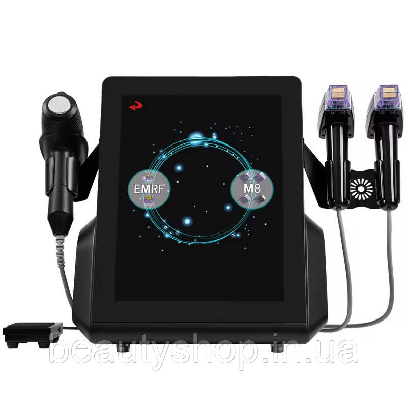 Morpheus 8 — професійний апарат для мікроголчастого RF-ліфтингу з трьома маніпулами та золотими голками