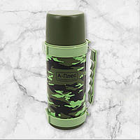 Термос із нержавіючої сталі 1 л колір камуфляж