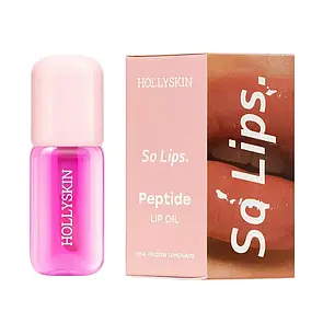 Зволожувальна олія для губ HOLLYSKIN So Lips. Peptide Lip Oil 004. Frozen Lemonade 4 мл