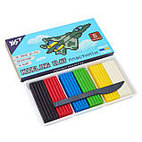 Пластилін YES 8bit UA 6 кольорів 120 г, фото 2