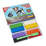 Пластилін YES 8Bit UA 8 кольорів 160 г, фото 2