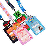 Бейдж силіконовий на стрічці YES Ninja, фото 5