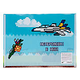 Папка-конверт YES А4 на кнопці 8bit UA, фото 2