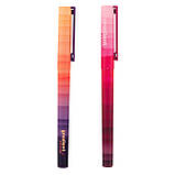 Ручка кулькова YES Gradient mood 0,7 мм фіолетова, фото 2