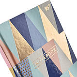 Блокнот 100*200 64 Кл. YES 7БЦ Abstract, фото 2
