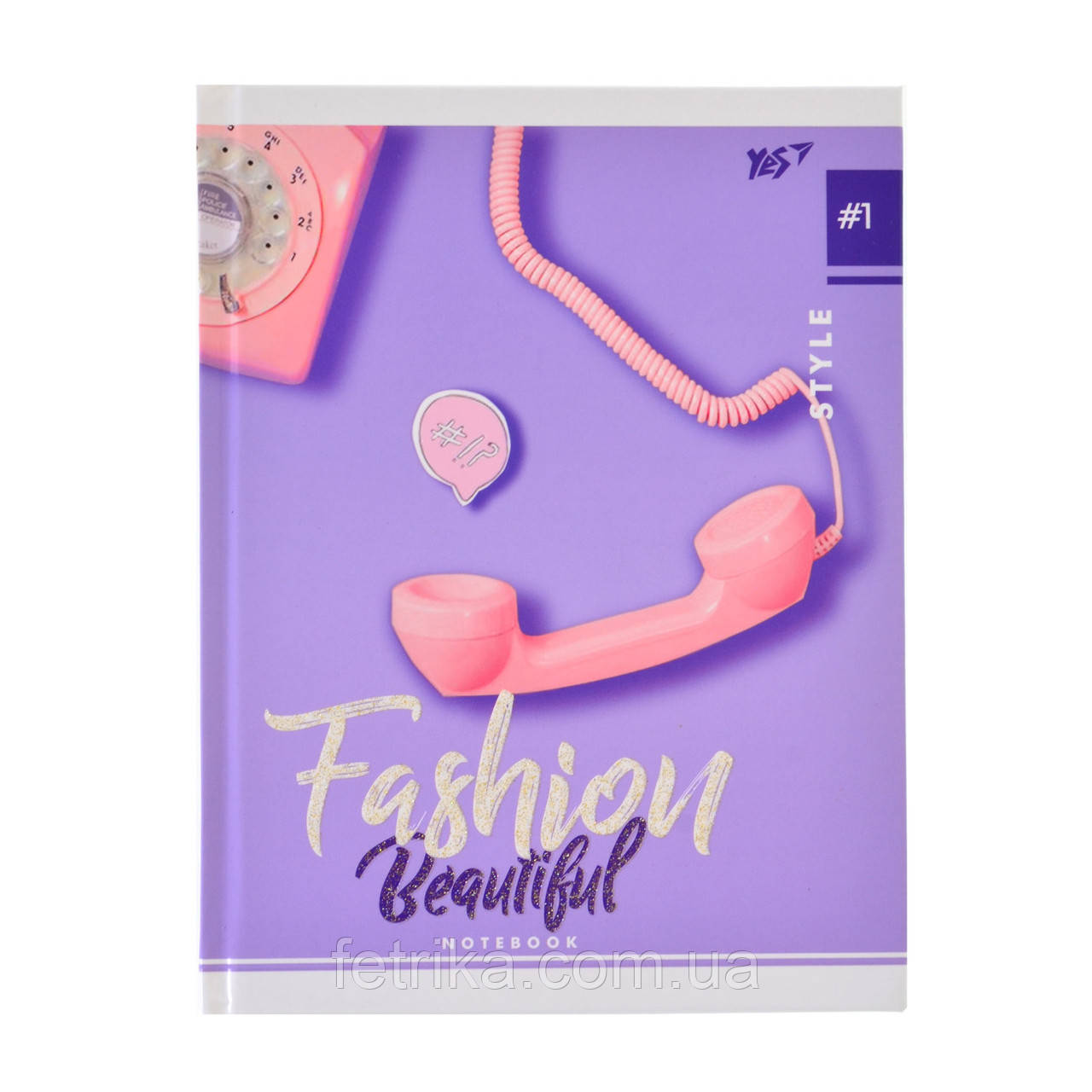 Блокнот А5 96 Лін. YES 7БЦ Fashion Beautiful, фото 1