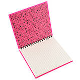 Блокнот 150*150 64 Лін. YES 7БЦ Подв.Спіраль Duo Tone, фото 3