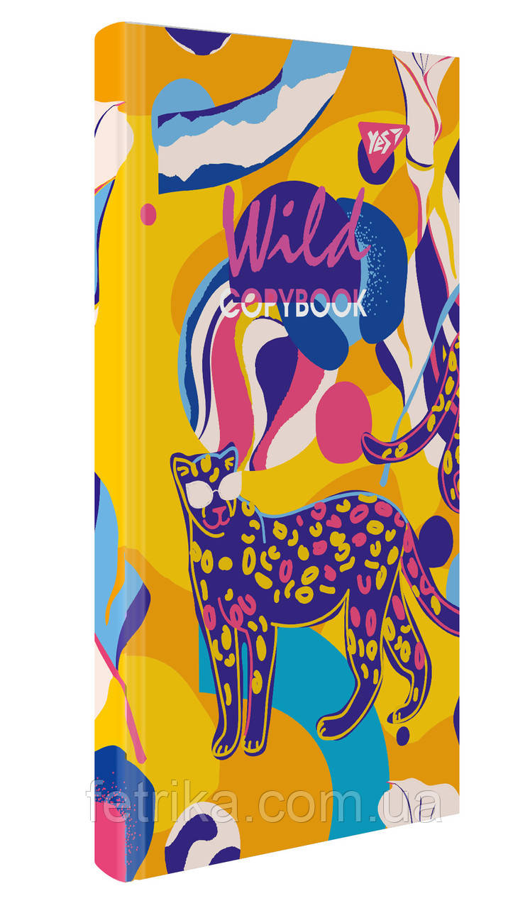 Блокнот 100*200 64 Кл. YES 7БЦ Wild Animals Neon, фото 1