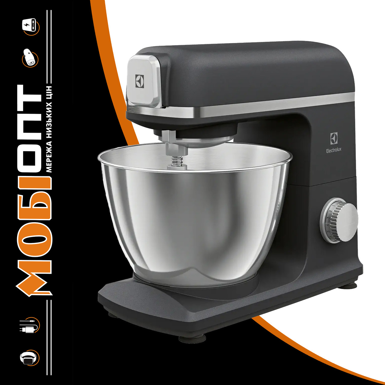 Кухонна машина Electrolux E5KM1-6GBP Black UA