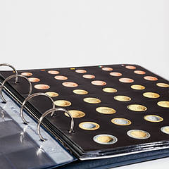 Листи прокладочні до альбому Leuchtturm, OPTIMA, ілюстровані для монет євро