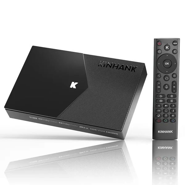 Смарт приставка Kinhank K9 4/64 ГБ, wifi 6, Android 12, фото 1