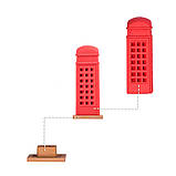 Гумки YES London набір 4 шт, фото 4