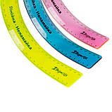 Лінійка 1Вересня 30 см Неламайка кольорова, фото 4