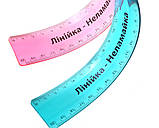 Лінійка-неломайка 1 Вересня 20 см, фото 4