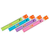 Лінійка Yes 20 см кольорова, прозора, фото 3