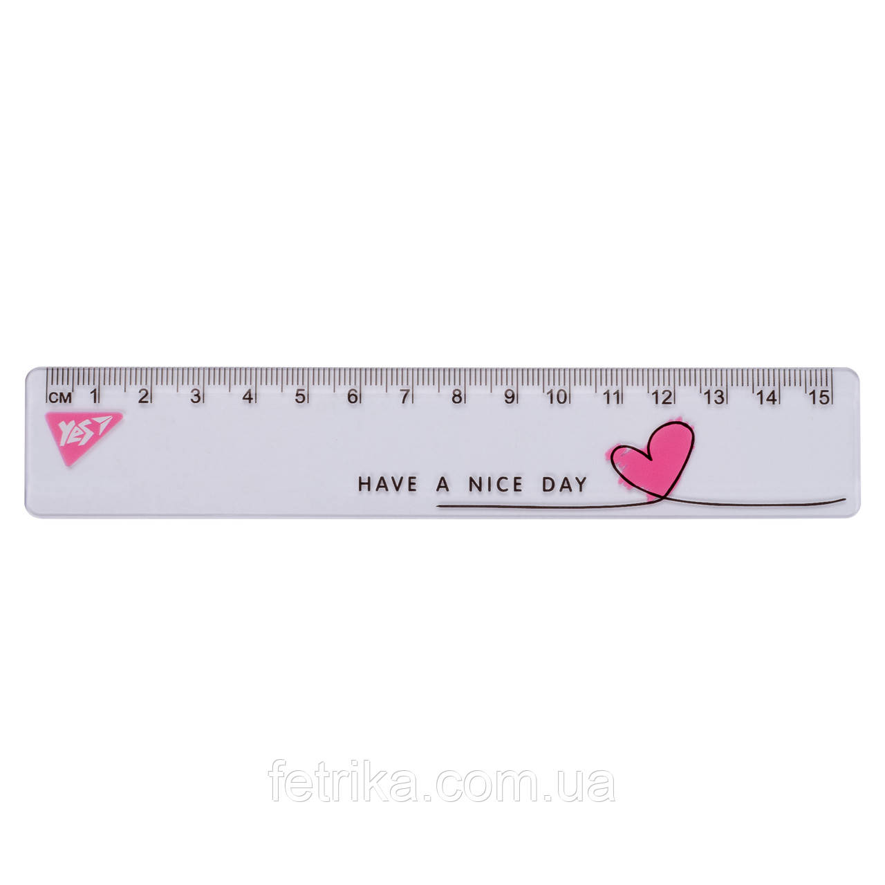 Лінійка YES 15 см Nice day, фото 1