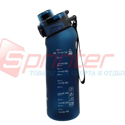 Пляшка для води 800 мл. YY-141-Синя, фото 1