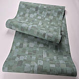 Шпалери вінілові 0.53 × 10.05 м Marburg 30817, зелені з візерунком для спальні, вітальні, кабінету, фото 3