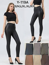 Лосини жіночі шкірзам оптом, S/M-XL/2XL рр., арт. Si-Y-119A