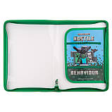 Папка-органайзер YES А4 на блискавці Minecraft, фото 2