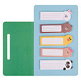 Папір з липким шаром YES Line Friends в наборі 100 аркушів (5х20), фото 2