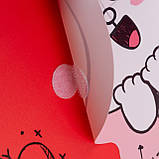 Папка-органайзер YES А4 з клапаном на липучці Line Friends. Cony, фото 3