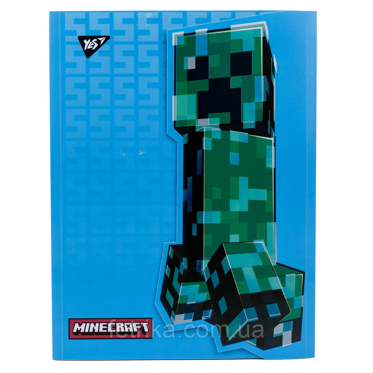 Папка-органайзер YES A4 з клапаном на липучці Minecraft, фото 1