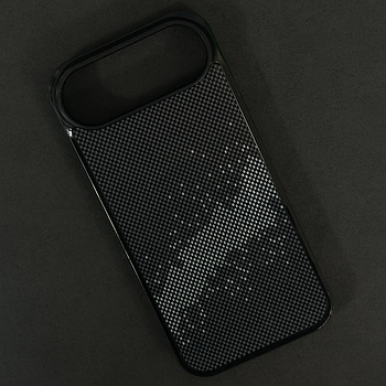 Чохол Gloss Elite Carbonique Magnetic для iPhone 17 Air Pixel Grey