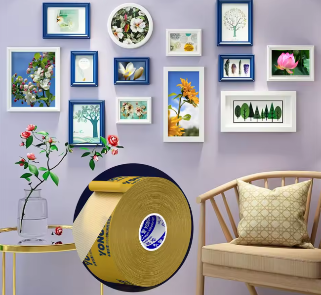 Надміцна клейка стрічка з ниткою AND LY-1035, двостороння