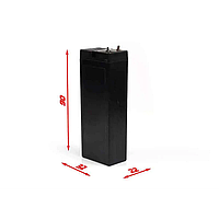 Батарея акумуляторна 1.2 А·год, розміри 33 × 22 × 90 мм, тип 989