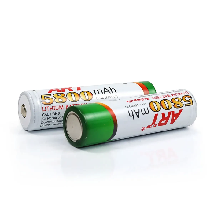 ART акумулятор 18650 літій-іонний 5800 мА·год 3,7 В, перший сорт