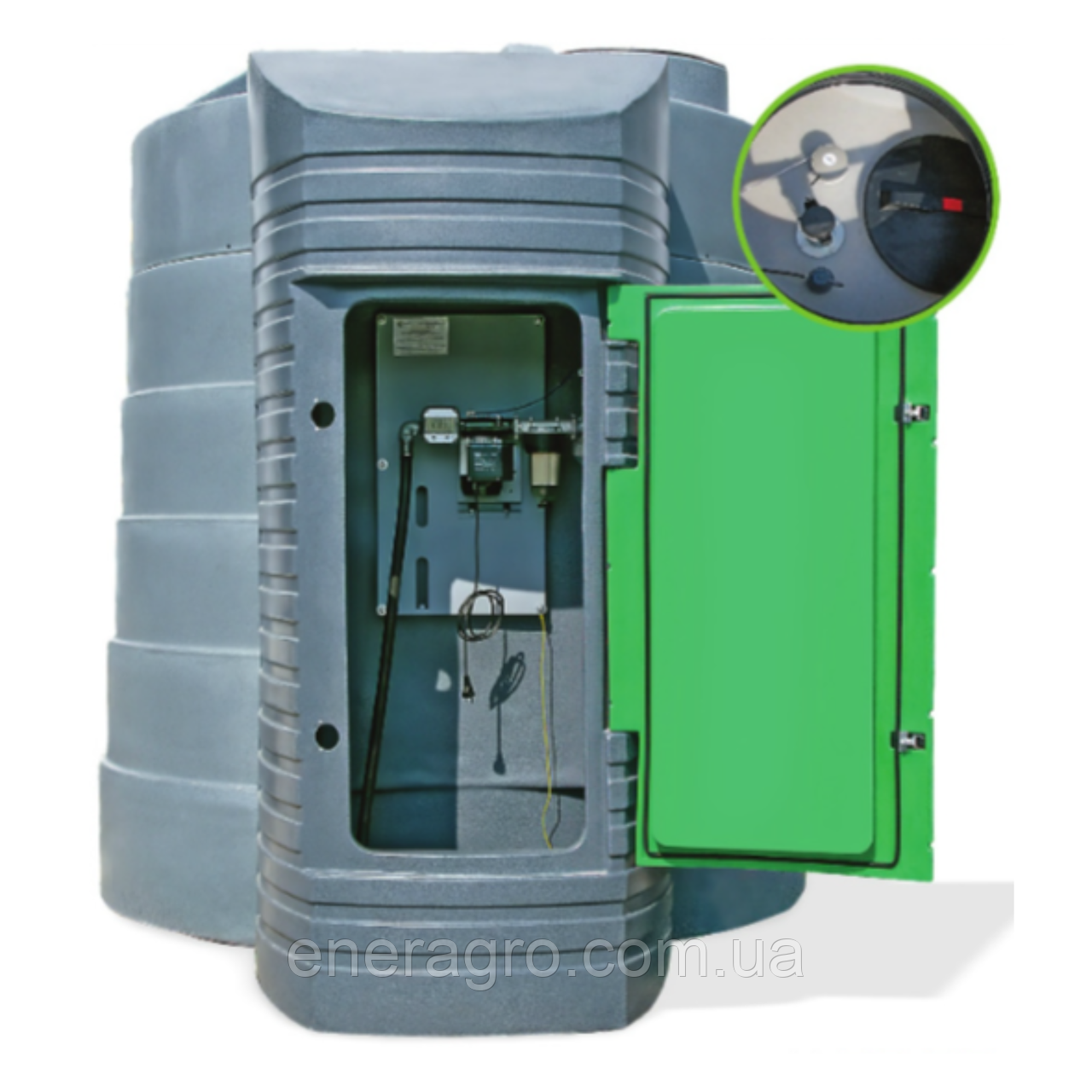 Резервуар пластиковий Metria 9000 літрів (9 куб) для дизельного палива, фото 1