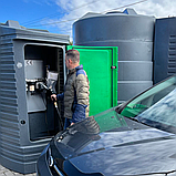 Резервуар пластиковий Metria 9000 літрів (9 куб) для дизельного палива, фото 6