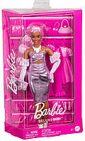 Лялька Барбі Делюкс із рожевим волоссям у сукні металік Barbie Deluxe Style Barbiecore