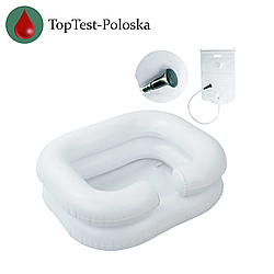 Ванночка для миття голови з резервуаром і лійкою OSD-F-1002