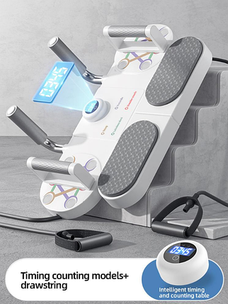 Тренажер універсальний DK-01, еспандер  для фітнесу та йоги, домашній спортивний тренажер, фото 2