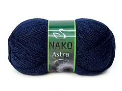 Nako ASTRA (Нако Астра) №00148 темно-синій (Пряжа 100% акрил, нитки для в'язання)