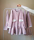 Дитяча тепла святкова сукня для дівчинки 7-12 років, фото 3