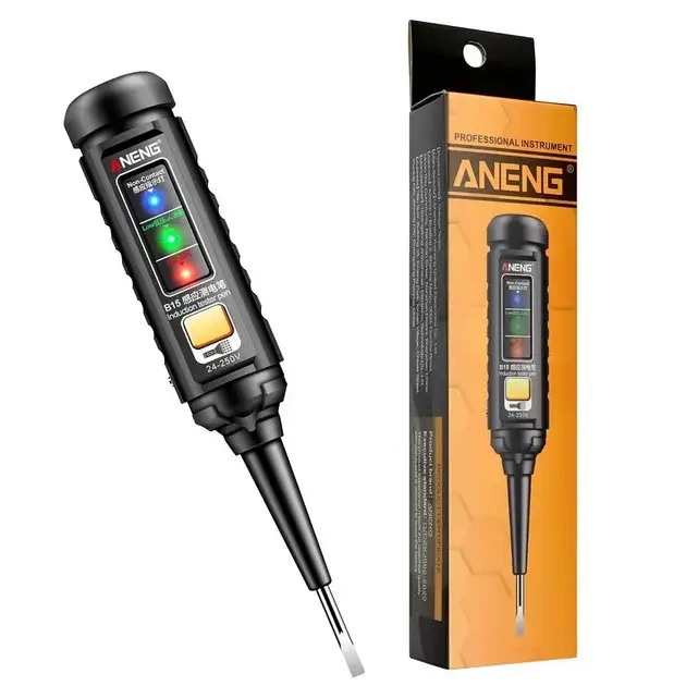 Безконтактний тестер напруги ANENG B15, 24-250V, фото 1