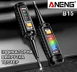 Безконтактний тестер напруги ANENG B15, 24-250V, фото 2
