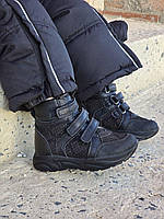 Дитячі ортопедичні демісезонні черевики на липучках на флісі 30 розмір, фото 3