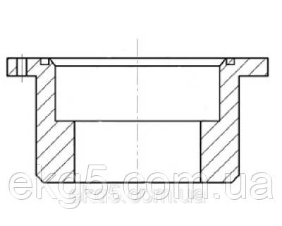 Стакан на редуктор повороту 1080.16.38, фото 1