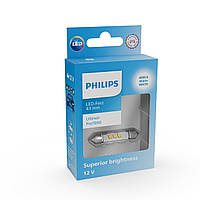 Philips 11866WU70X1 Автомобільна лампа світлодіодна C5W LED 12V 1W 4000K 43MM SV8,5