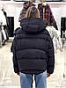 Пуховик жіночий Chanevia 25526 BLACK, фото 4