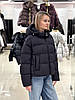 Пуховик жіночий Chanevia 25526 BLACK, фото 6