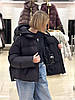 Пуховик жіночий Chanevia 25526 BLACK, фото 7