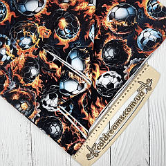 Футер двонитка "Запальній футбол" "- 180см. (диджитал)