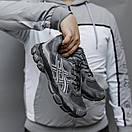 Кросівки чоловічі сірі зимові Asics Gel-NYC Grey Termo (22776), фото 7