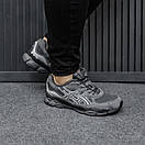 Кросівки чоловічі сірі зимові Asics Gel-NYC Grey Termo (22776), фото 2
