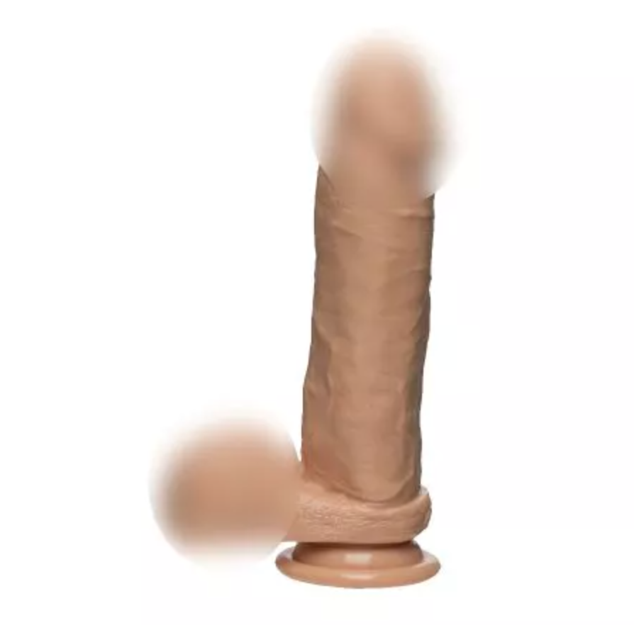 Фалоїмітатор Doc Johnson The D — Perfect D — 8 Inch With Balls — FRIMSKYN, 20,3х5 см., фото 1